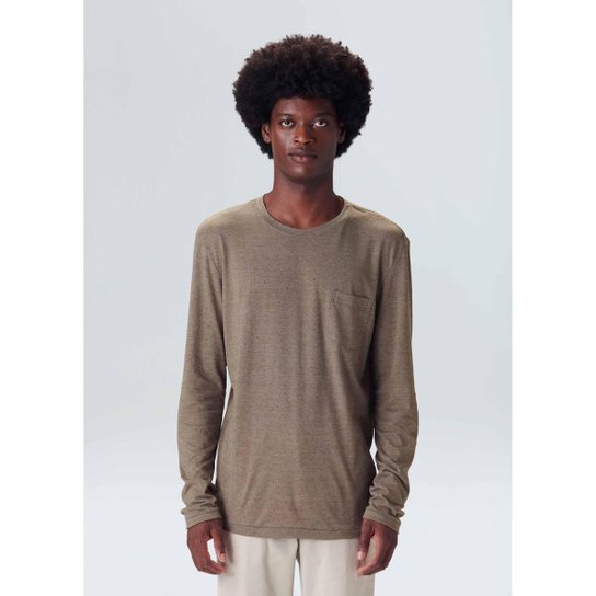 T-shirt rustic pocket e-basics ii OSKLEN