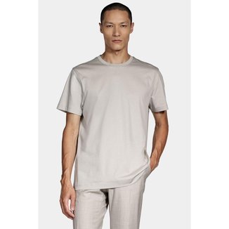 T-Shirt Silk Blend Modal Areia