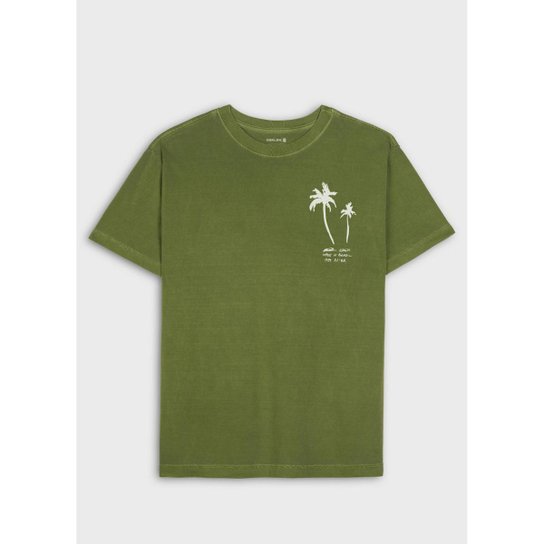 T-shirt stone palm sketches OSKLEN