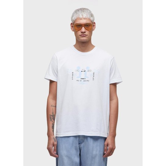 T-shirt stone tropical trace OSKLEN