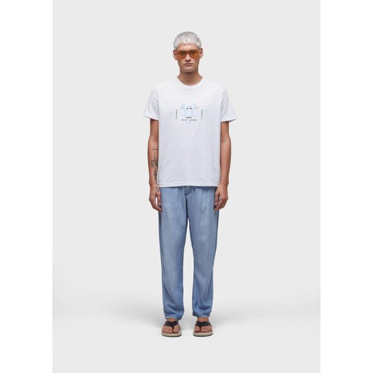 T-shirt stone tropical trace OSKLEN