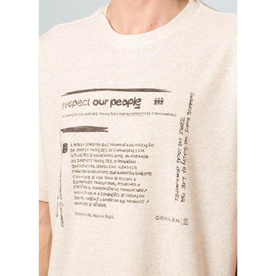 T_shirt eco blend respect our people