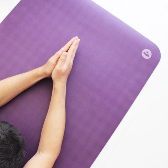 Tapete de Yoga ecopro 100% Borracha Natural, premium, antiderrapante alta aderência 185 x 60cm 4.0mm