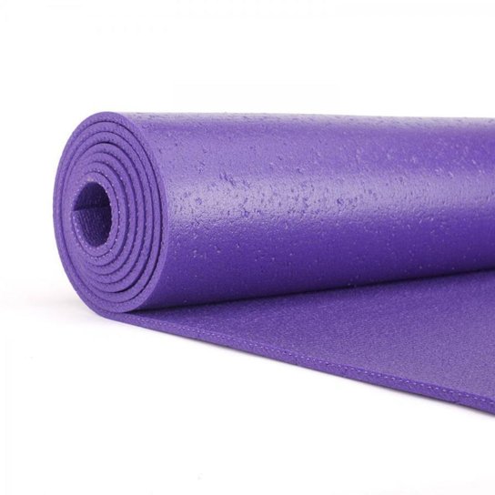 Tapete de yoga pvc premium eco rishikesh, antiderrapante, durabilidade e conforto 4.5mm 183 x 60cm