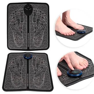 TAPETE TERAPIA RELAXANTE MUSCULAR MASSAGEADOR ELÉTRICO PARA OS PÉS