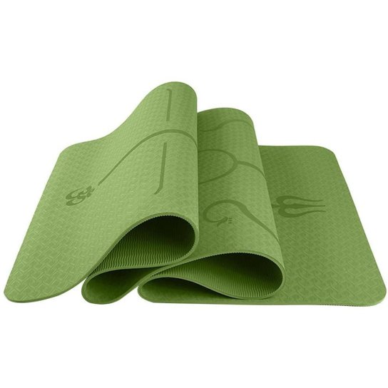 Tapete Yoga TPE Ecofriendly Antiderrapante 6mm
