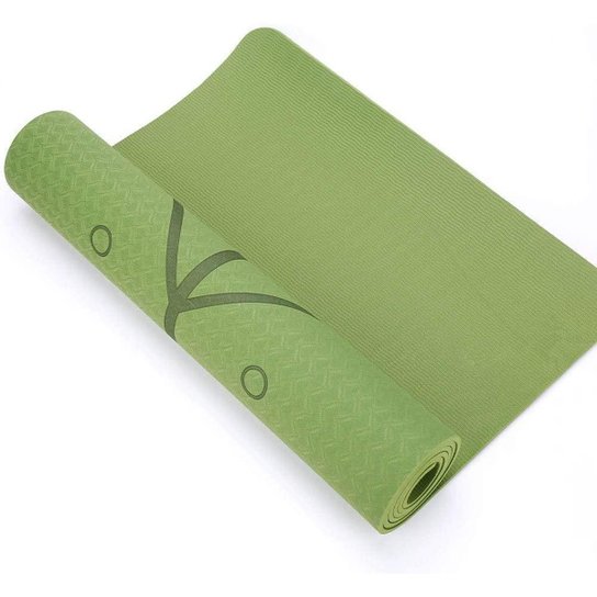 Tapete Yoga TPE Ecofriendly Antiderrapante 6mm