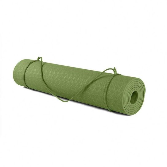 Tapete Yoga TPE Ecofriendly Antiderrapante 6mm