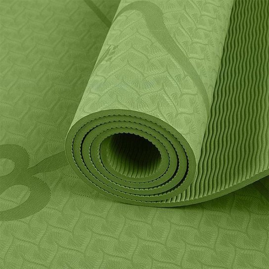 Tapete Yoga TPE Ecofriendly Antiderrapante 6mm