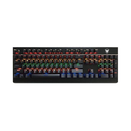 Teclado Mecânico Gamer Sate K3 Switch Blue RGB USB