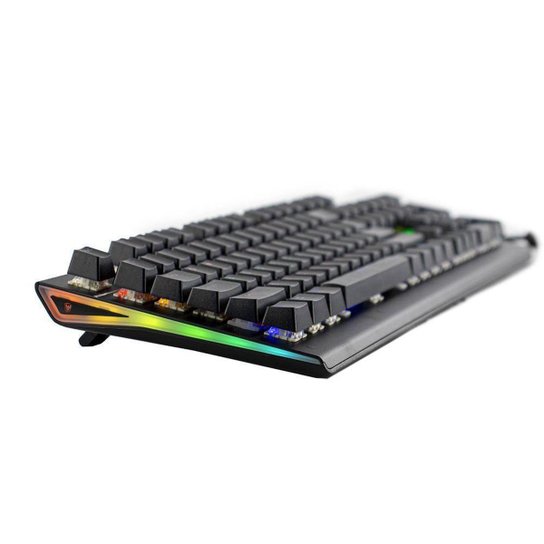 Teclado Mecânico Gamer Sate K3 Switch Blue RGB USB