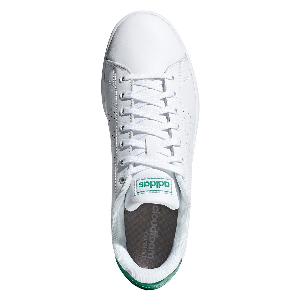 tenis de couro branco masculino adidas