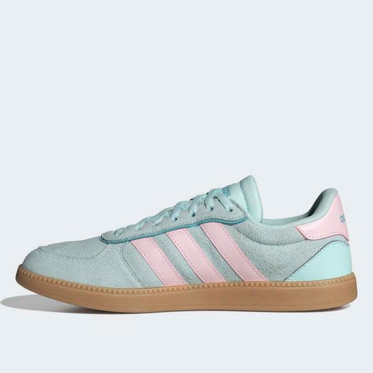 Tênis Adidas Breaknet Sleek Suede Feminino