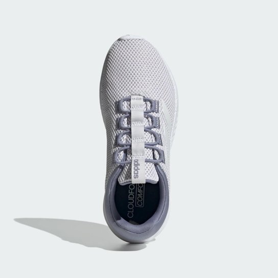 Tênis Adidas Cadarço Elástico Cloudfoam Comfy Feminino