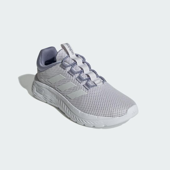 Tênis Adidas Cadarço Elástico Cloudfoam Comfy Feminino