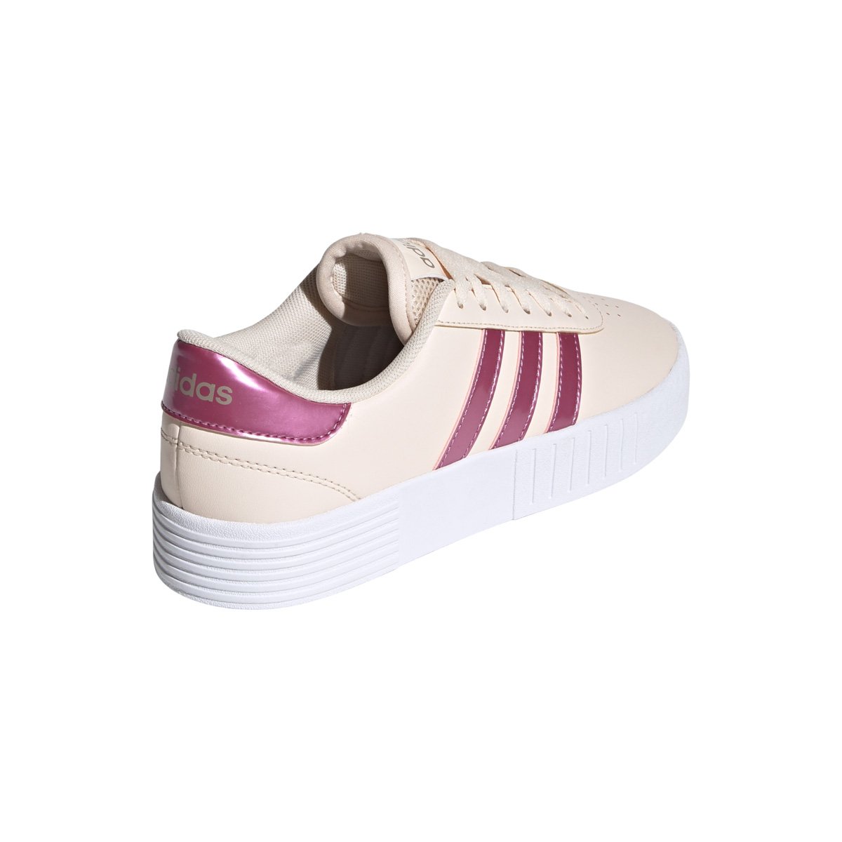 tenis adidas court bold rosa