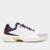 Tênis Adidas Courtjam Control 3 Premium - Branco+Roxo