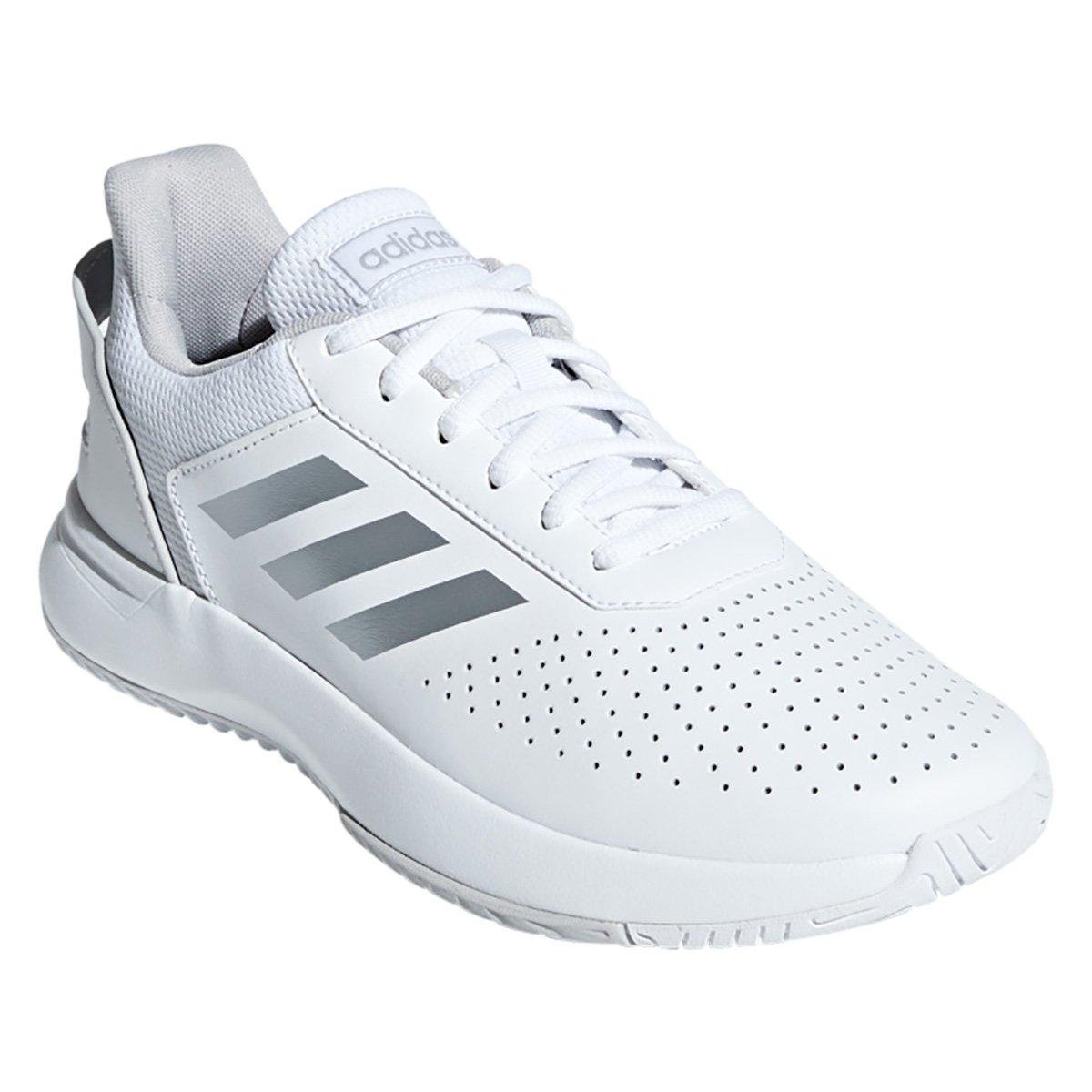 Tênis Adidas Courtsmash Feminino - Branco | Allianz Parque Shop