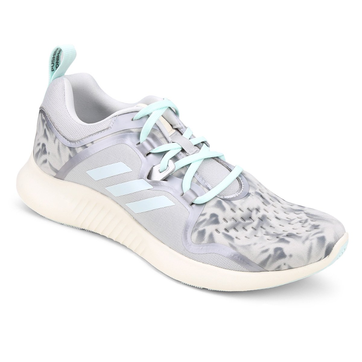Tênis Adidas Edgebounce Feminino - Cinza+Azul | Allianz Parque Shop