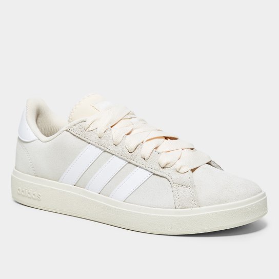 Tênis Adidas Grand Court Base Suede Feminino