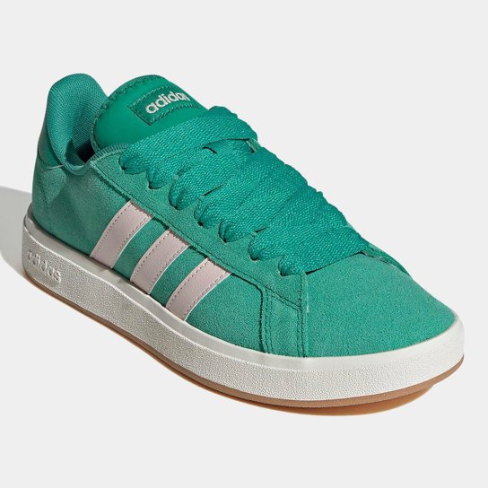 Tênis Adidas Grand Court Base Suede Feminino