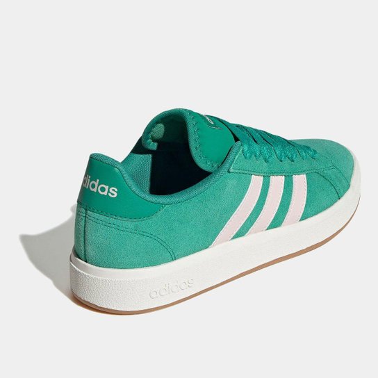 Tênis Adidas Grand Court Base Suede Feminino
