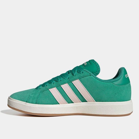 Tênis Adidas Grand Court Base Suede Feminino
