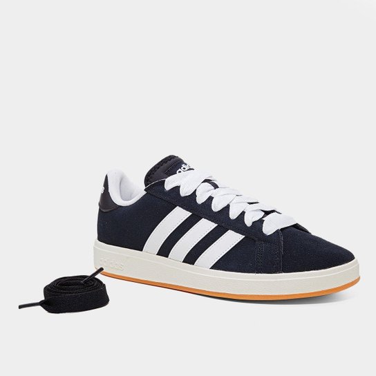 Tênis Adidas Grand Court Base Suede Masculino