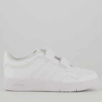 Tênis Adidas Hoops 4.0 CF Infantil Branco