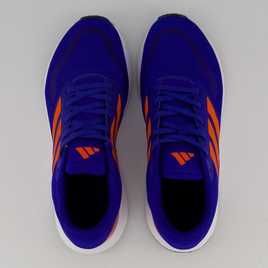 Tênis Adidas Runfalcon 5 Azul e Laranja