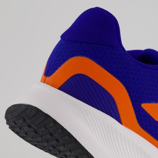Tênis Adidas Runfalcon 5 Azul e Laranja