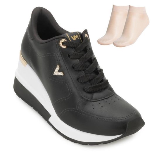 Tênis Anabela Via Marte e Meia VM25-04601