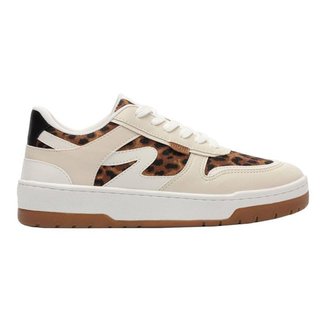 Tênis Anacapri Street Recortes Emilie Animal Print