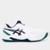 Tênis Asics Gel-Dedicate 8 Clay Saibro Masculino - Branco+Azul Petróleo
