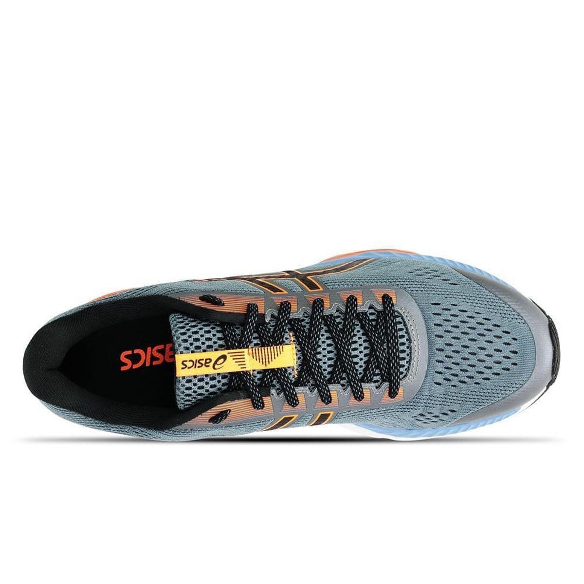 Tênis ASICS GEL-Hypersonic 2 - Masculino - Cinza com Preto