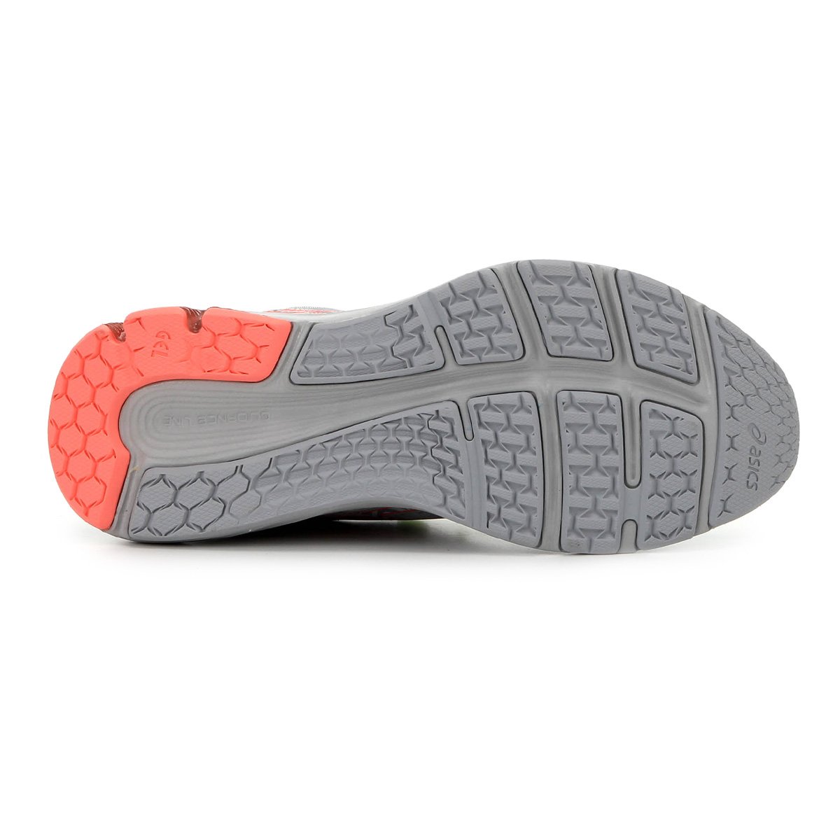 tenis asics cinza e verde