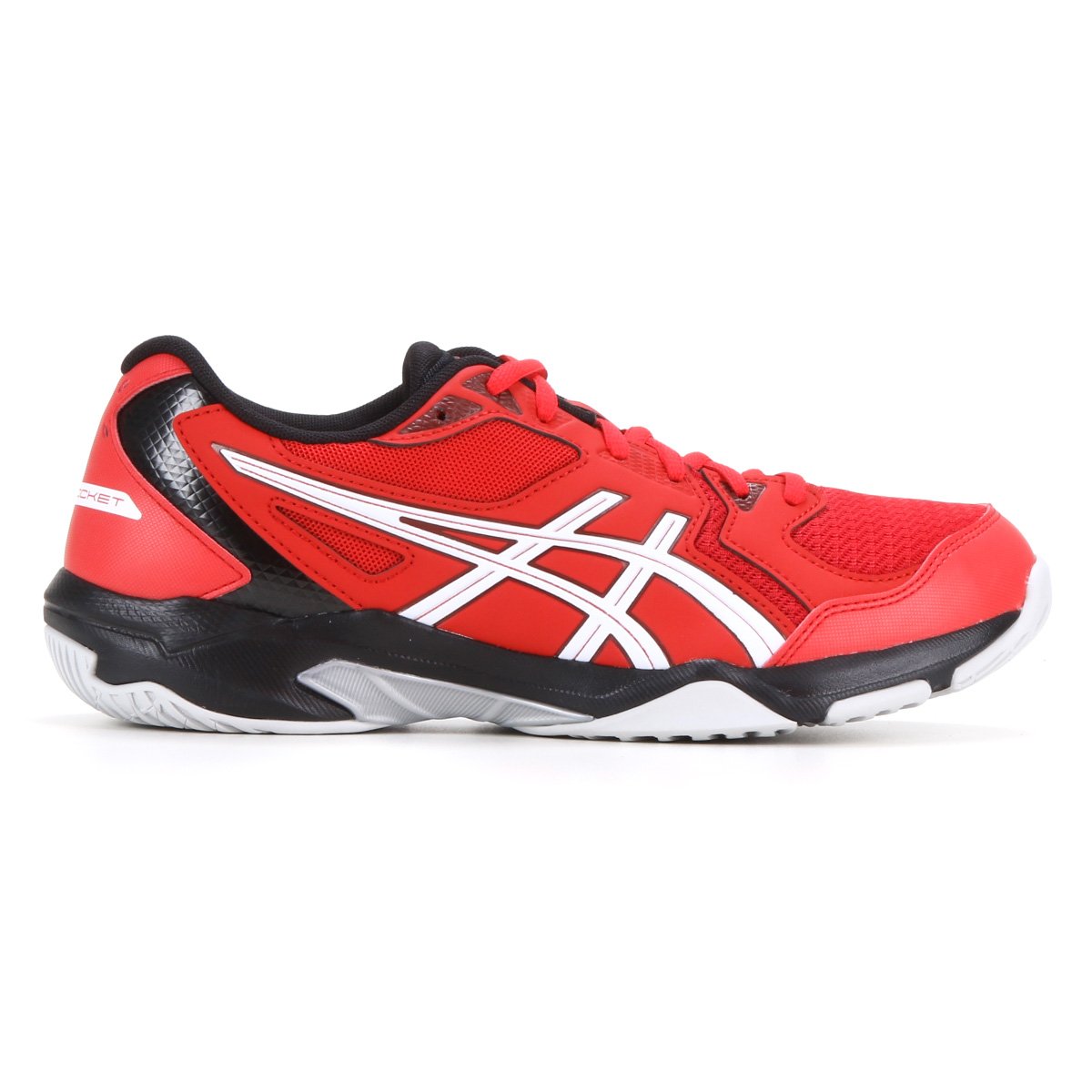 Jogar Tênis Tenis Asics Gel Masculino Vermelho Tênis Asics Gel-Rocket 10 Masculino