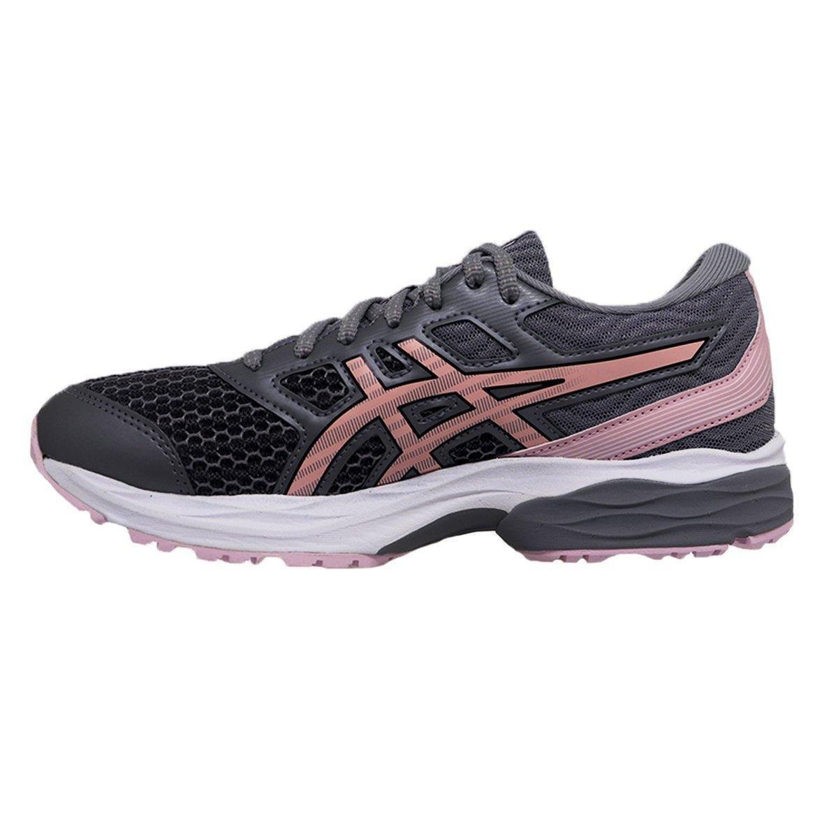 Gel Shogun Tenis Asics Rosa E Cinza Tenis Asics Gel Shogun