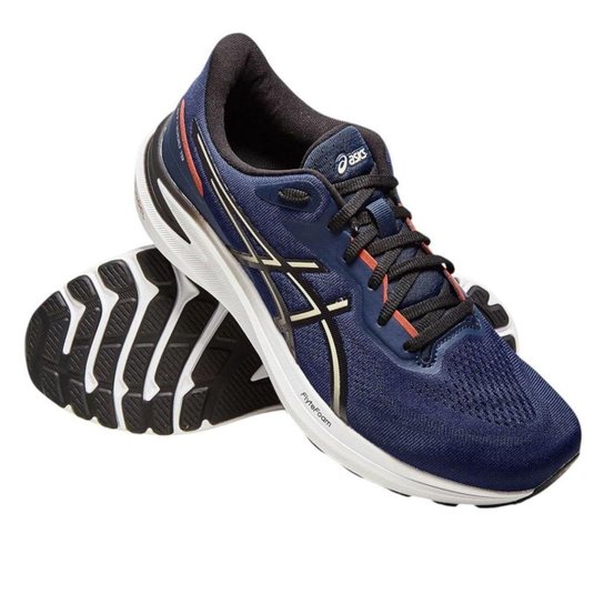 Tênis Asics GT-1000 13 Masculino - Azul 42