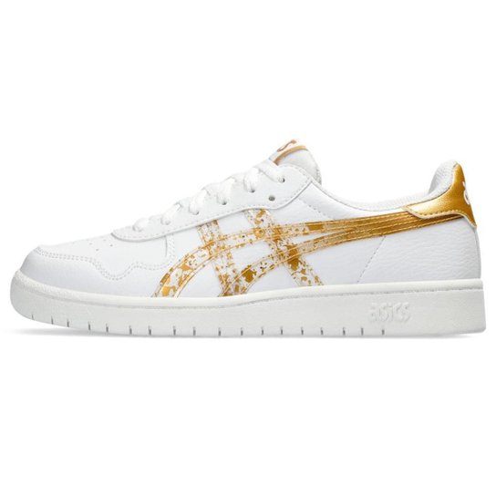 Tênis ASICS Japan S - Feminino - Branco com Dourado