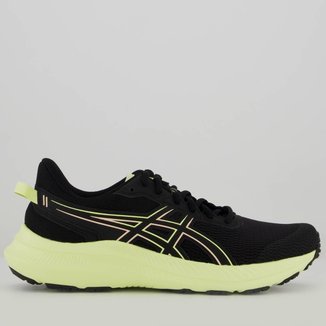 Tênis Asics Jolt 5 Feminino Preto e Amarelo