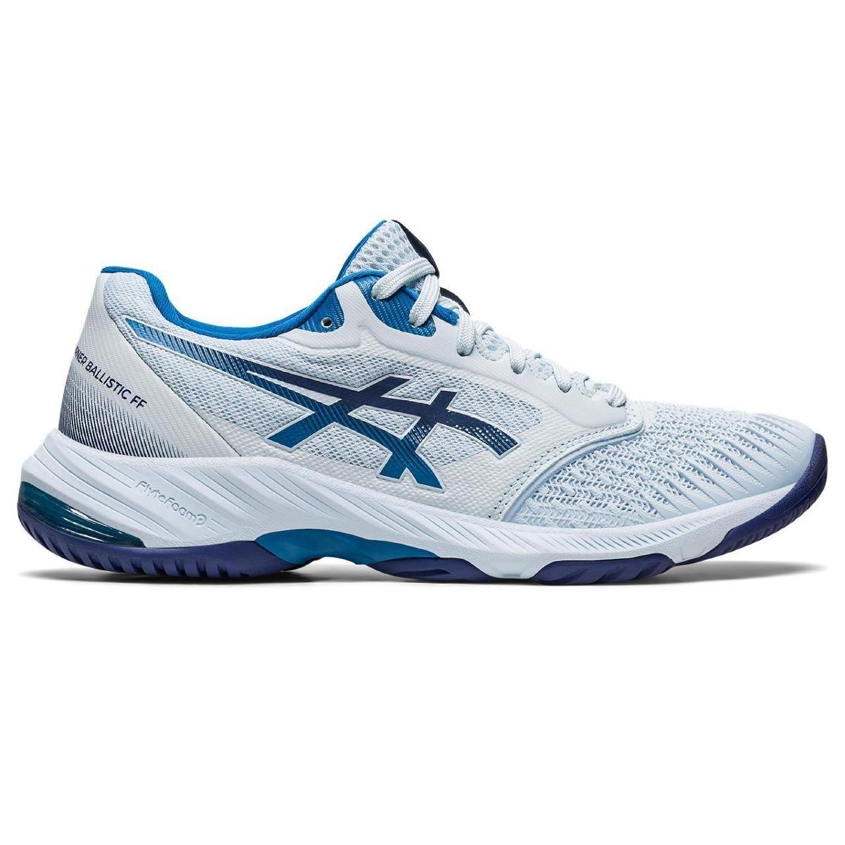 Tênis ASICS Netburner Ballistic FF 3 - Feminino - Azul