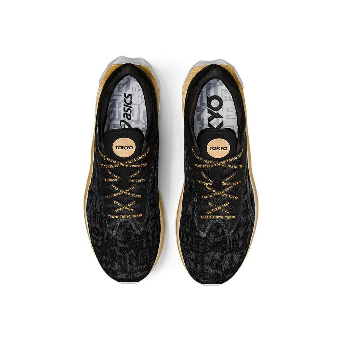 Tênis ASICS Novablast ™ ST Edo Tribute - Masculino - Preto