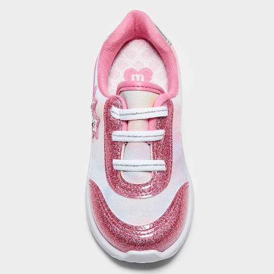 Tênis Bebê Molekinha Estrela Brilho Menina