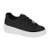 Tênis Beira Rio 4316.102 Cadarço Moda Sola Alta Flatform Feminino - Preto