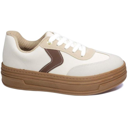 Tênis Beira Rio Nobuck Lisboa Feminino 4321.101