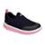 Tênis Bibi Infantil Roller 2.0 Coração 1155289 Preto Rosa - Preto