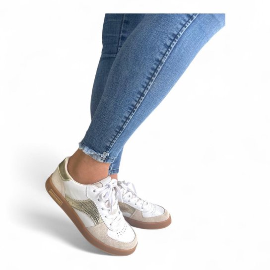 Tênis Bottero Casual Feminino em Couro