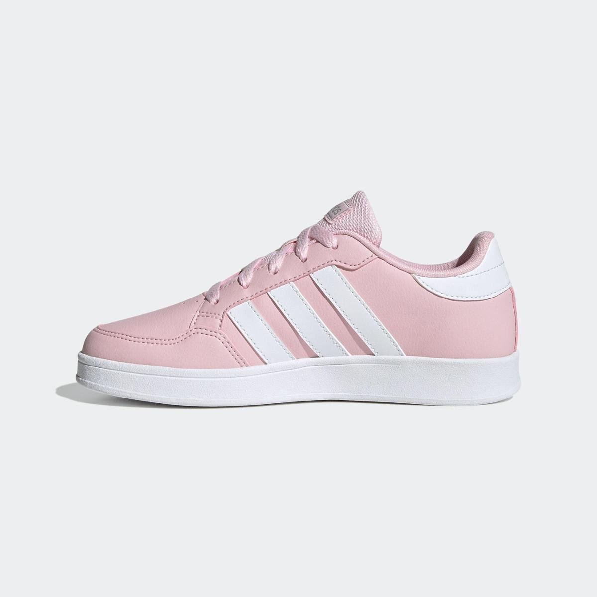 Tênis Breaknet Adidas - Rosa+Branco | Allianz Parque Shop