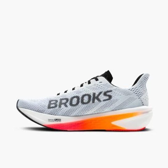 Tênis Brooks Hyperion 2 Feminino Cinza/Laranja